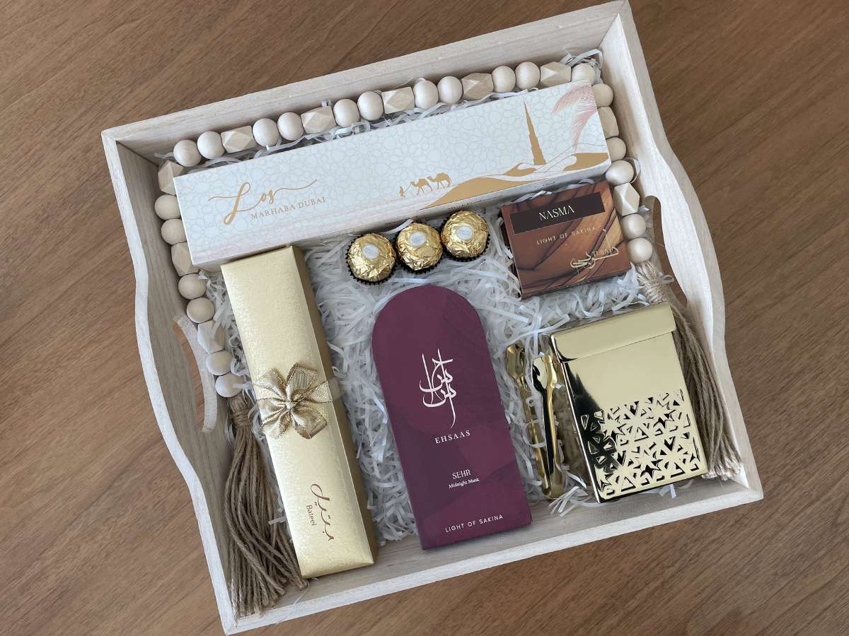 Premium Oud & Chocolate Gift Tray