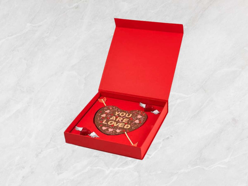 Heart-Shaped Chocolate Gift by NJD