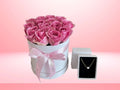 Mom Pearl Floral Box & Necklace Set