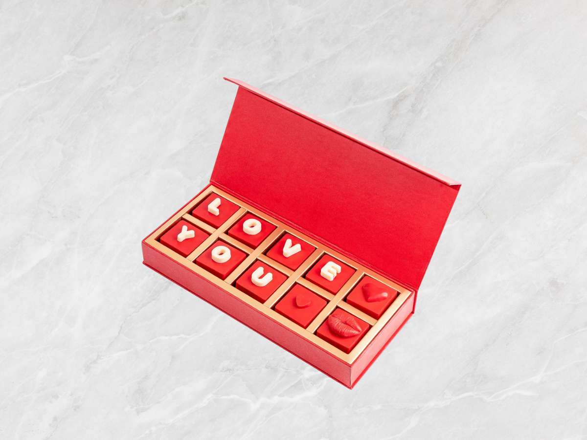 Love You Chocolate Gift Box