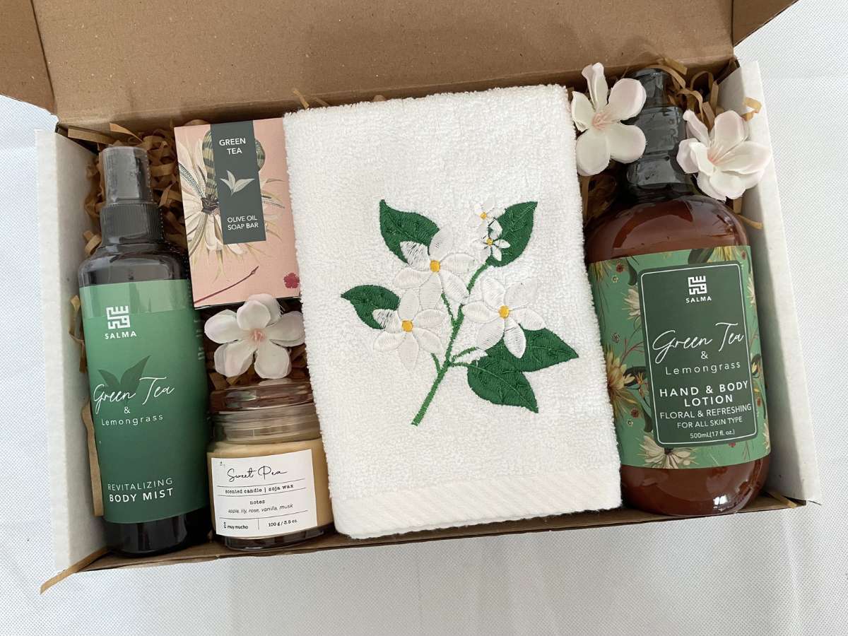 Green Tea & Lemongrass Pampering Gift Set