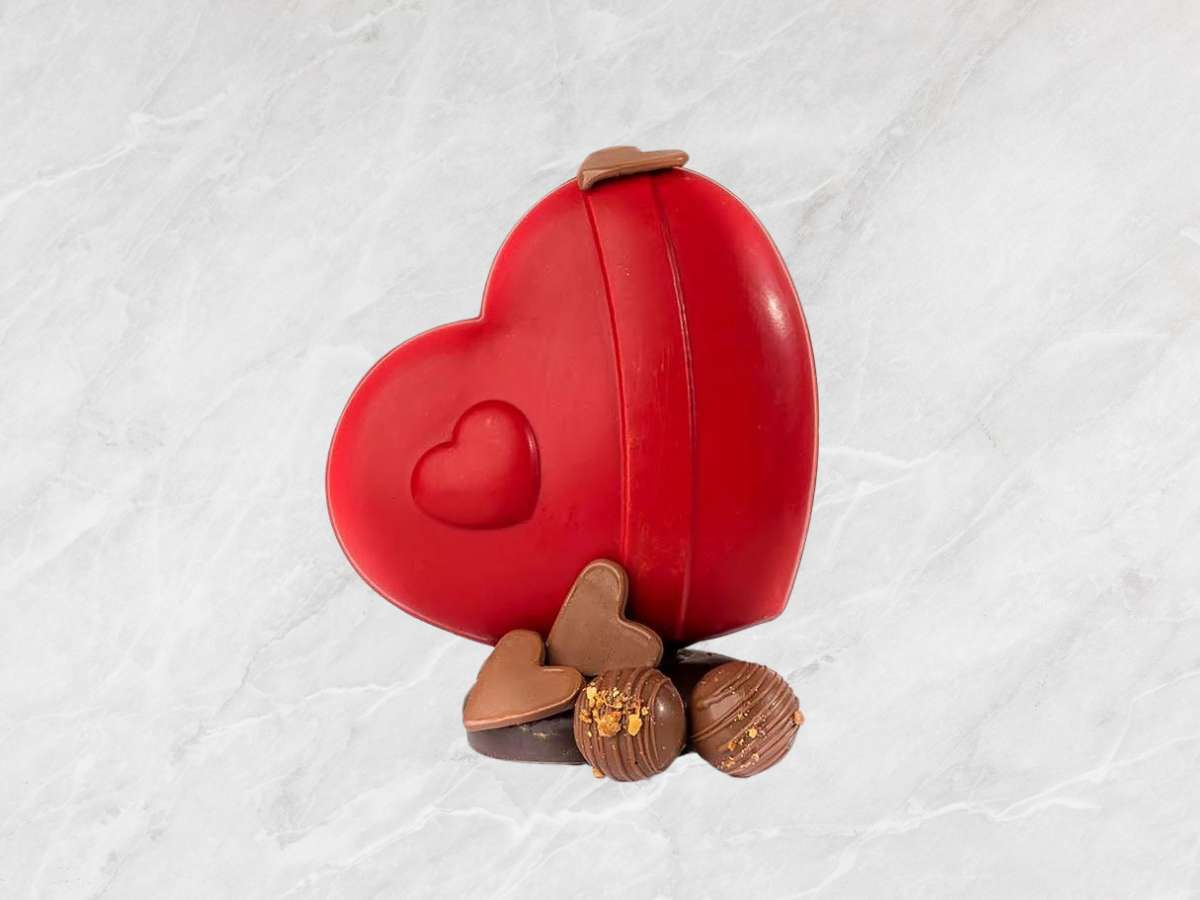 3D Heart by NJD Chocolate Gift Box