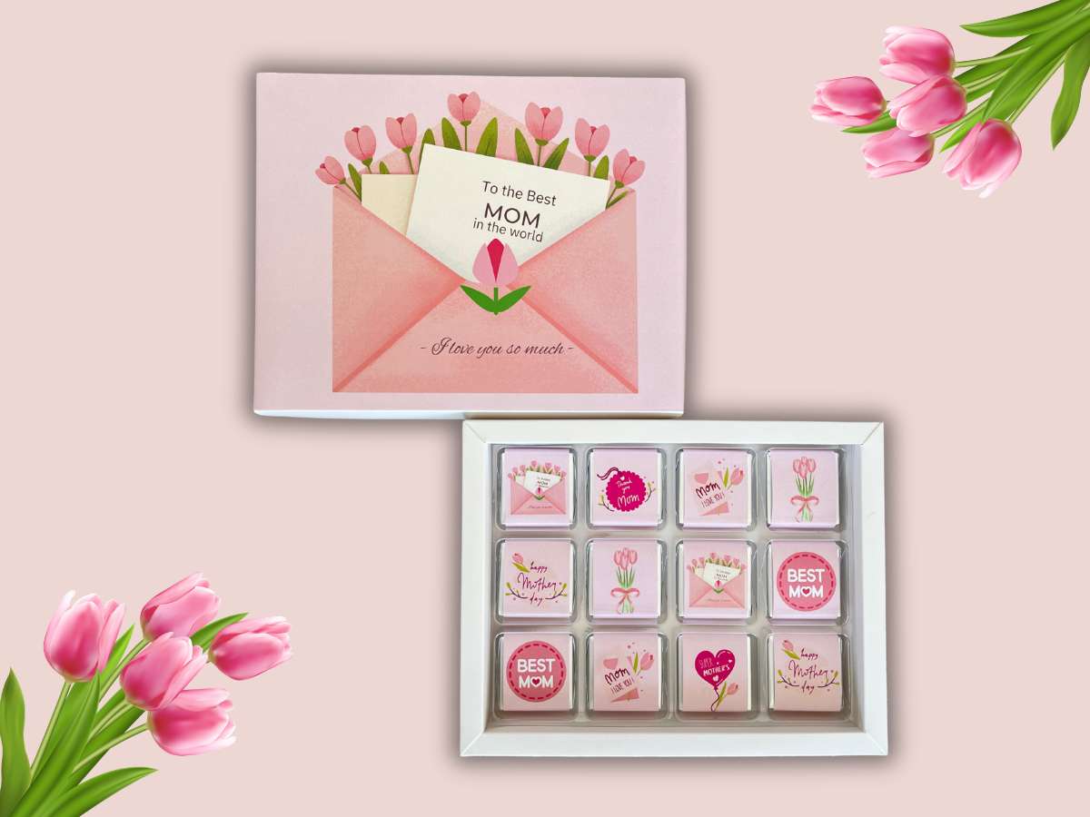 Best Mom In The Worl Chocolate Box