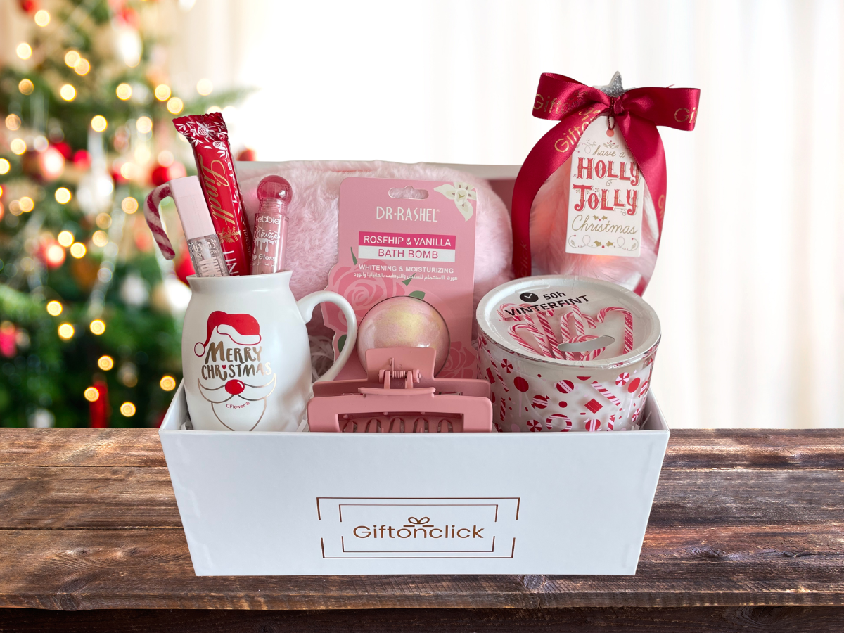 Blush Holiday Self-Care Gift Box