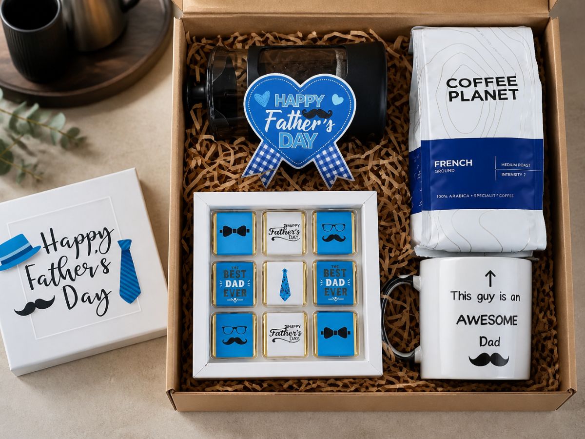 Father's Day Coffee Lover's Gift Box