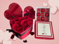 Heartfelt Romance Gift Set | premium chocolate box Dubai | luxury gift set UAE | premium Belgian chocolates | romantic gift Dubai | Valentine’s Day gift | love gift set | best gifts Dubai | Belgian chocolate gift box UAE | same day chocolate delivery Dubai | UAE gift shop online