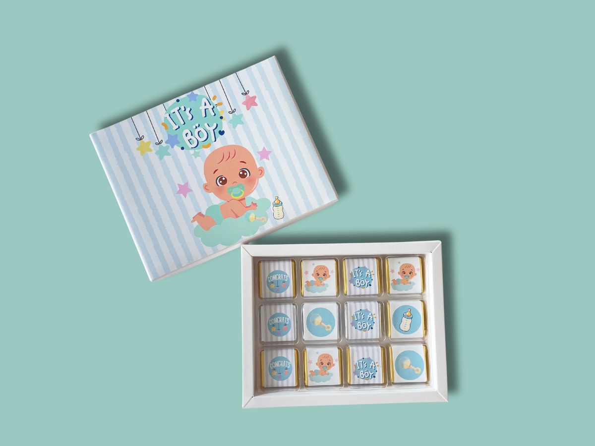 baby boy chocolate box UAE | newborn gift Dubai | baby shower gift UAE | it’s a boy chocolate hamper Dubai | baby celebration chocolates UAE | newborn announcement gift Dubai | premium chocolate box Dubai | same day chocolate delivery Dubai | Birthday gift | baby gift box UAE | congratulatory chocolate gift Dubai | Belgian chocolate gift box UAE | birthday gift Dubai | birthday gifts UAE | newborn gift chocolate Dubai | baby gift chocolates Dubai | gift chocolate UAE | welcome baby gift chocolate